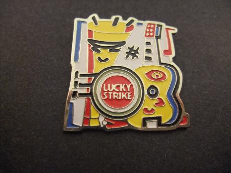 Lucky Strike Amerikaans sigarettenmerk (kunstwerk)